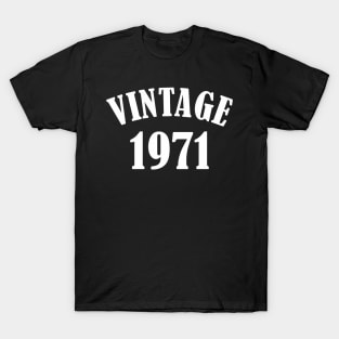 50th Birthday Aniversary Vinatage T-Shirt